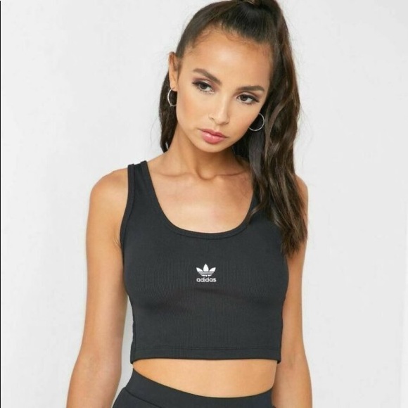 Sold - Adidas Ribbed Crop Tank - Picture 2 of 7